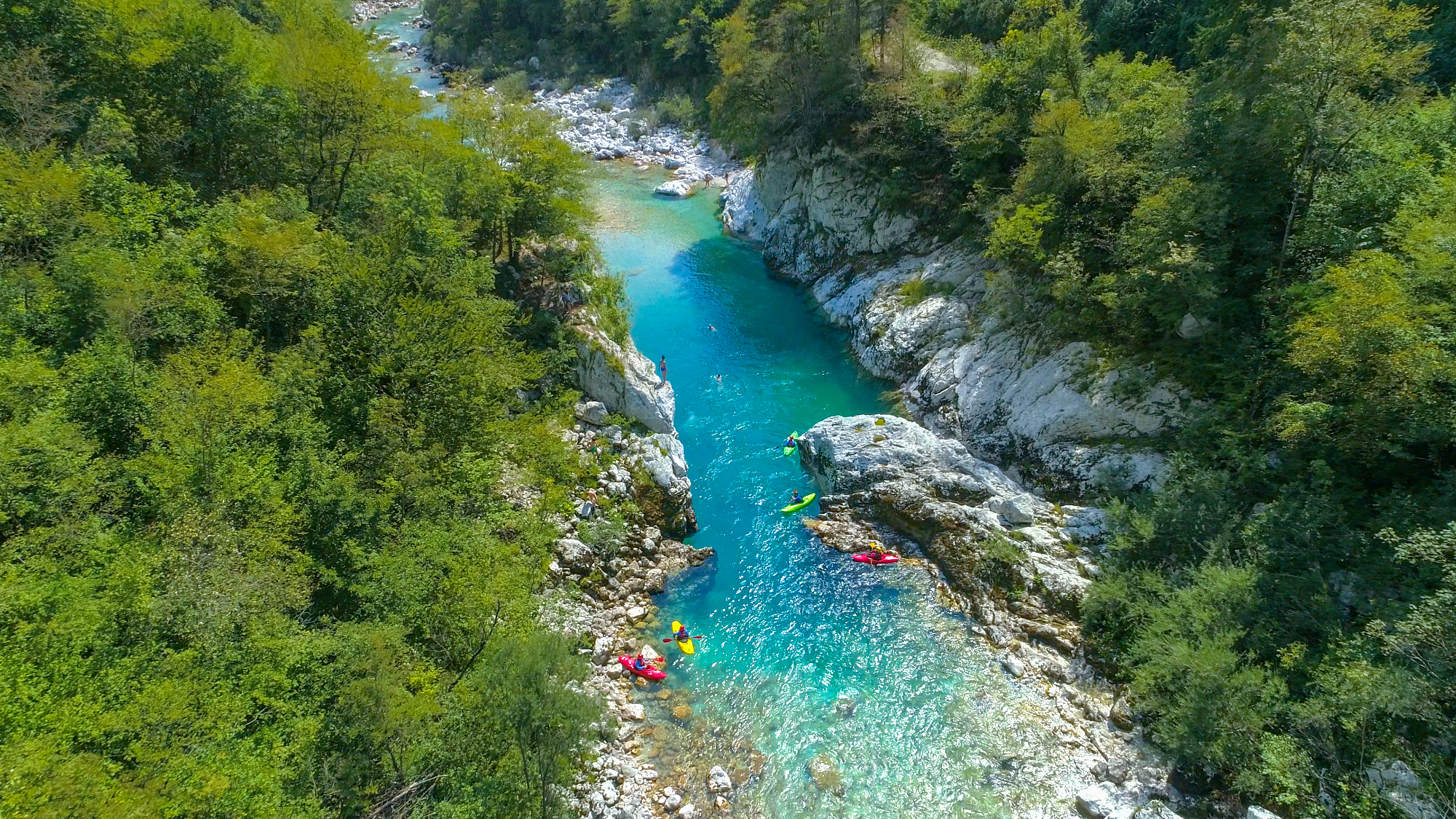 Bovec je lahko prelep izlet za sprostitev v naravi